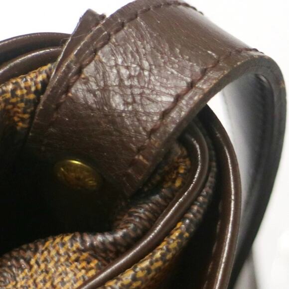 Authentic Louis Vuitton Damier Saumur 30 Messenger Shoulder Bag MB1024 - Picture 7 of 13